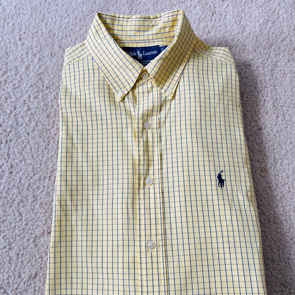 Ralph Lauren Men’s Long-Sleeved Botton Down Shirt